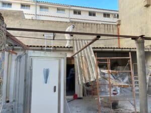Retirada de amianto en Castellón
